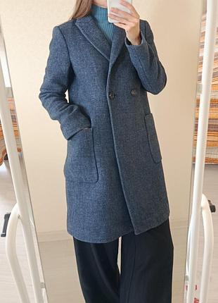 Вовняне пальто massimo dutti 4