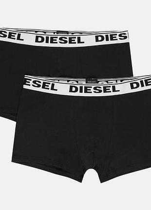 Труси-шорти diesel umbx-korytwopack boxer 2pack 00cgdh/rqarz/e1350 xs черные (8053837523930)
