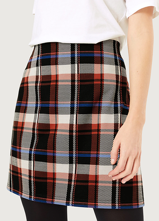 Брендова спідниця "marks&amp;spencer" у клітинку. розмір uk10/eur38 і uk12/eur40.