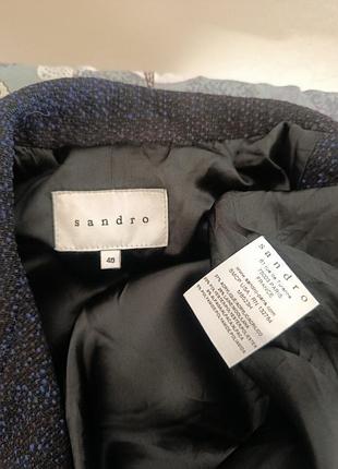 Вовняне пальто sandro paris 8
