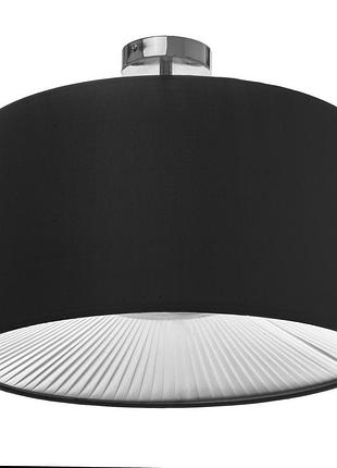 Люстра стельова з абажуром для кухні e27 60w ch (bcl-316c/3) brille 178571