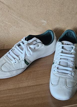 Кросівки чоловічі lacoste misano sport білі