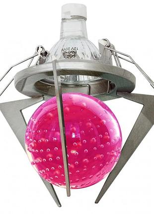 Светильник точечный декоративный hdl-ba sn/pink mr16