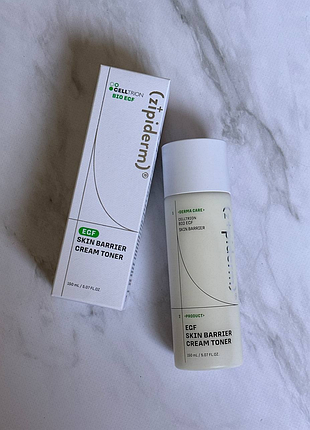 Zipiderm egf skin barrier cream toner – увлажняющий кремовый тонер 150 мл