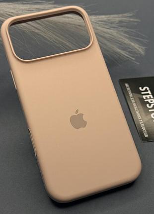 Чохол для iphone 17 pro max silicone case з мікрофіброю силіконовий протиударний