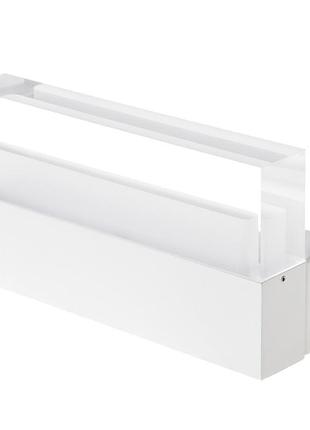 Світильник настінний накладний мінімалізм led al-501/6w nw wh ip20 brille 26-428