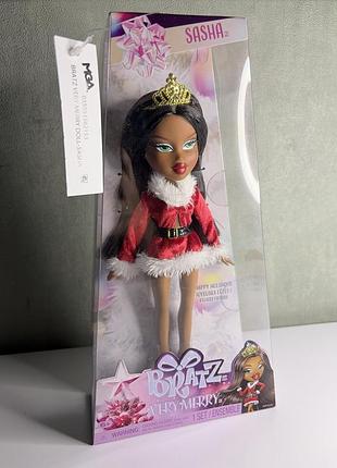 Нова оригінальна ялька bratz very merry — саша (bratz very merry doll - sasha)
