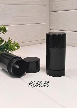 Флакон для твердого дезодоранта фреш черный 50 г