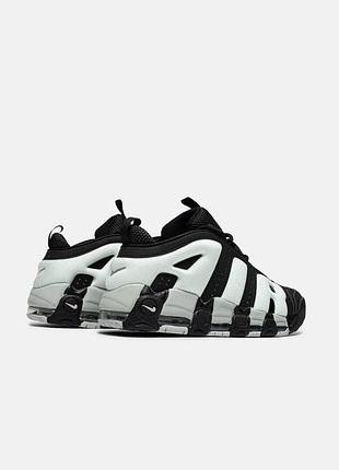 Nike air uptempo low black photon dust 3