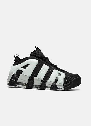 Nike air uptempo low black photon dust 2