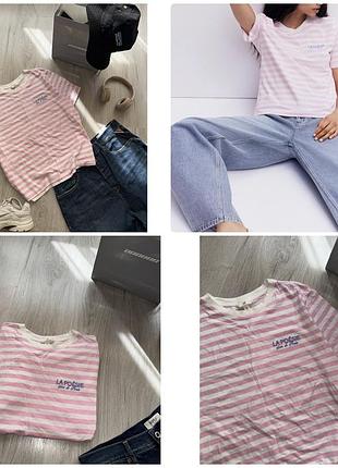Футболка. h&m. у смужку