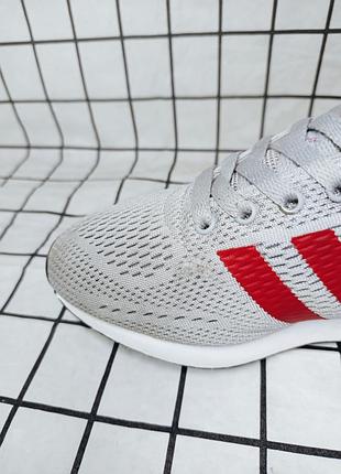 Кросівки adidas  la trainer em grey red 8