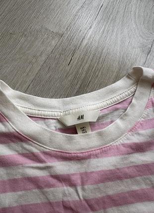 Футболка. h&m. у смужку 5