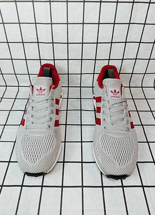 Кросівки adidas  la trainer em grey red 5