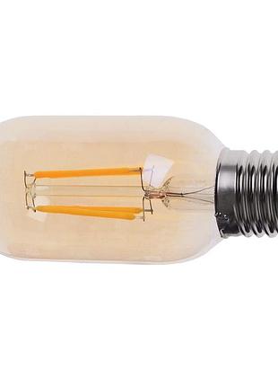 Лампа світлодіодна led 4w e27 cog ww t45 amber 220v