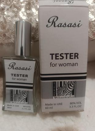 Туалетна вода rasasi tester for woman 60 мл