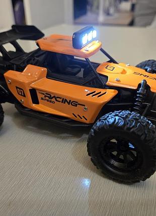 Радіокерована іграшка для хлопчика drift off-road баггі помаранчева