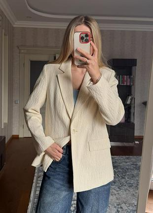 Жакет жіночий zara фактурний
