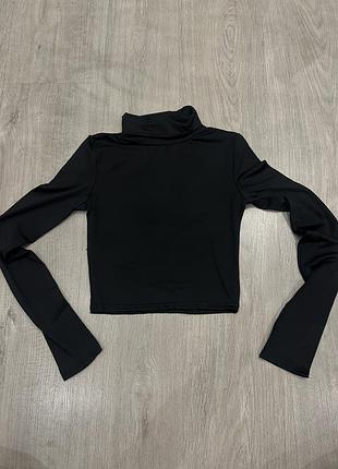Укороченный лонгслив/ гольф с горлышком 2
