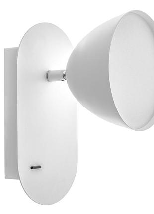 Бра настенный накладной минимализм bl-469w/5w wh brille 26-666