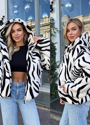 Хутряна утеплена куртка 3