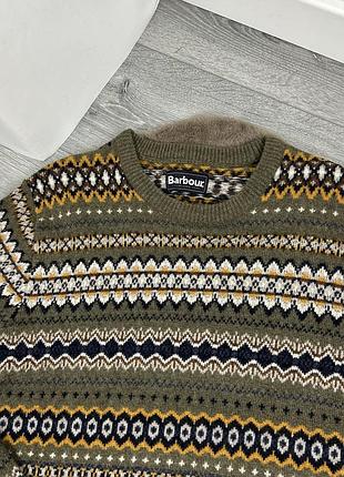 Чоловічий оригінальний светр barbour 2