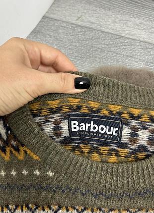 Чоловічий оригінальний светр barbour 5