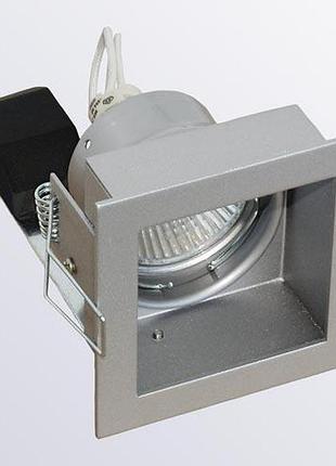 Светильник точечный hdl-07-wl5 silver mr16
