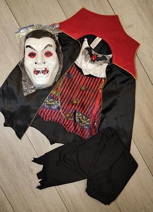 Костюм вампіра вампир вампіра вампірчик дракула хелловін halloween