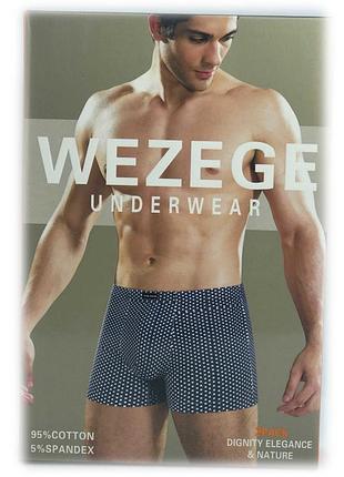 Труси чоловічі *wezege* (р.l/xl/2xl/3xl) 25946