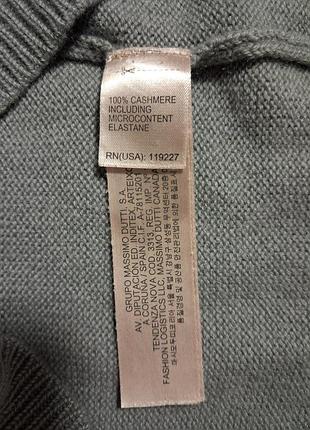 Женский джемпер massimo dutti 100% кашемир 6