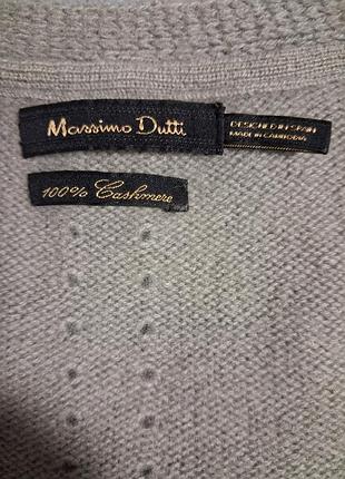 Женский джемпер massimo dutti 100% кашемир 5