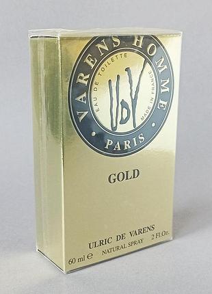 Ulric de varens varens homme gold 60 мл для мужчин (оригинал)