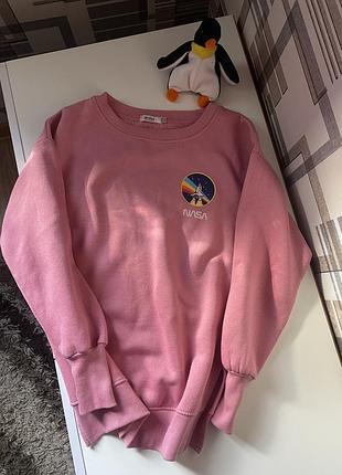Свитшот кофта свитер bershka nasa