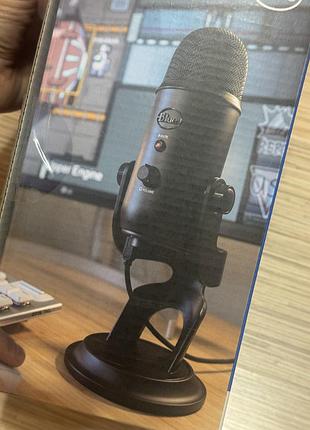 Мікрофон blue microphones yeti blackout с usb