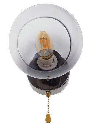 Бра lk-720w/1 e14 bk+ch 4