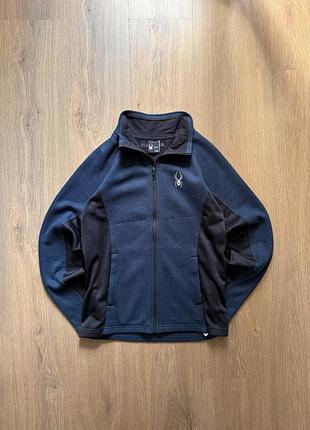 Флісова кофта зіпка spyder fleece jacket outdoor gorpcore patagonia arc’teryx rab
