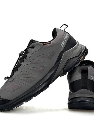 Чоловічі кросівки salomon x-adventure gtx taupe black