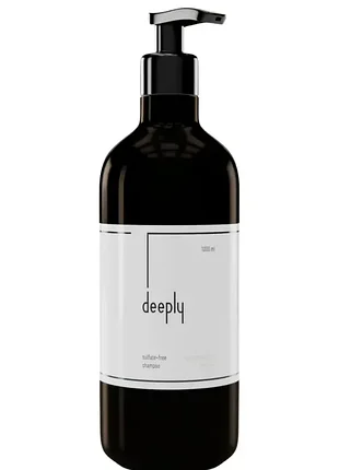 Бессульфатный шампунь deeply