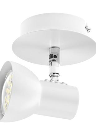 Светильник настенный накладной спот htl-182/1 gu10 wh brille 26-716