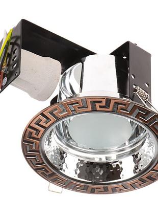 Светильник downlight потолочный встроенный dl-26/1 ac e27 brille 166633