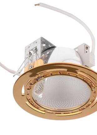 Светильник downlight потолочный встроенный dl-10 pb (j118 мм rx7) brille 166034