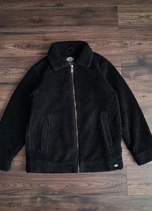 Чоловіча куртка dickies плюшева чорна