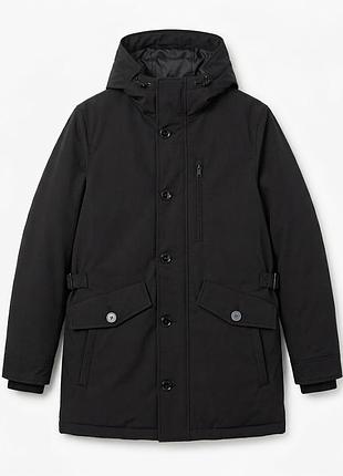 Чоловіча зимова куртка-парка zara man (оригінал), розмір s