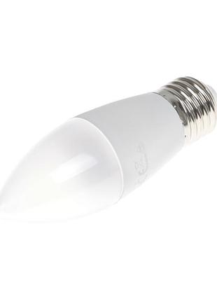 Лампа светодиодная led e27 7w nw c37-pa "sg" 220v