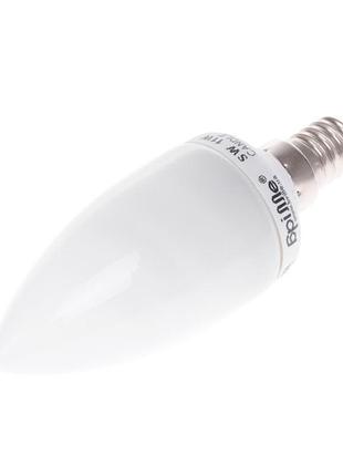 Лампа энергосберегающая 11w/827 e14 ww c37 220v