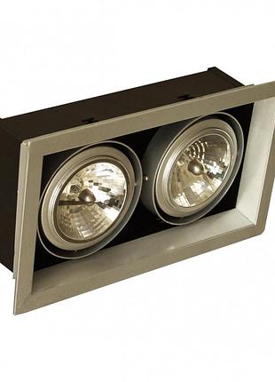 Светильник карданный ml-08-02f silver
