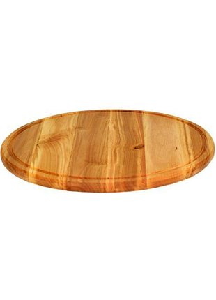 Ku дерев'яна дошка для universal fit піци ø27 см original board кругла для нарізки піци та сервіруванн uni2l_k