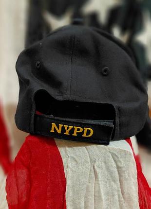 Бейсболка чоловіча nypd чорна 3