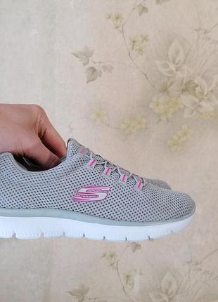 Кросівки skechers устілка memory foam на стопу 24,5 см